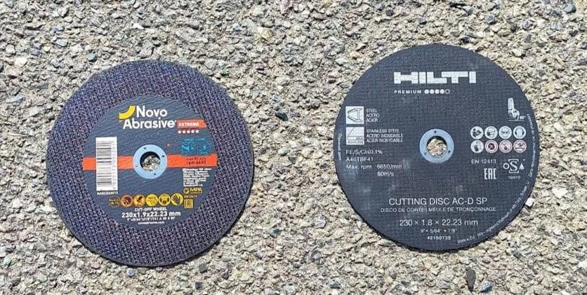 NovoAbrasive contre Hilti : Pourquoi payer trois fois plus cher ? 1 NovoAbrasive contre Hilti : pourquoi payer trois fois plus cher ?