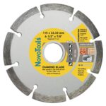NovoTools Basic Diamond Disc 115 x 22.23 mm, Segment 7 NovoTools Basic Diamond Disc 115 x 22.23 mm, Segment