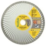 Disco de diamante NovoTools Basic 180 x 22,23 mm, Turbowave 8 Disco de diamante NovoTools Basic 180 x 22,23 mm, Turbo wave