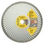 Diamantscheibe NovoTools Basic 230 x 22,23 mm, Turbowave 8 Diamanttrennscheibe NovoTools Basic 230 x 22,23 mm, Turbowelle