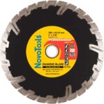 Tarcza diamentowa NovoTools Profi 180 x 22,23 mm, głębokie cięcie 9 Tarcza diamentowa NovoTools Profi 180 x 22,23 mm, cięcie głębokie