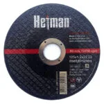 Disque à tronçonner Hetman 41 125 x 1,2 x 22,23 mm, pour métal 7 Disque à tronçonner Hetman 41 125 x 1,2 x 22,23 mm, pour métaux
