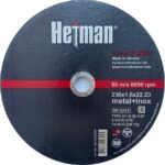 Disco da taglio Hetman 41 230 x 1,6 x 22,23 mm, per metallo 5 Disco da taglio Hetman 41 230 x 1,6 x 22,23 mm, per metallo