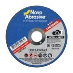 Круг отрезной NovoAbrasive Standard 41 125×1,2×22,23 мм, по металлу