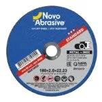 Круг отрезной NovoAbrasive Standard 41 180×2,0×22,23 мм, по металлу