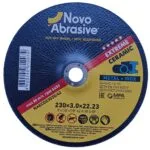 Круг отрезной NovoAbrasive Extreme 42 230×3,0×22,23 мм, по металлу