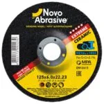 Muela abrasiva NovoAbrasive Extreme 27 125 x 6,0 x 22,23 mm, para metal 8 Muela abrasiva NovoAbrasive Extreme 27 125 x 6,0 x 22,23 mm, para metal