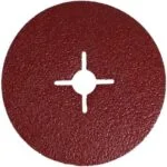 Круг шліфувальний NovoAbrasive фібровий 125мм, Р80