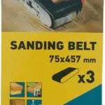 Brusný pás NovoAbrasive 75x457 mm, P120, 3 ks. — foto 2