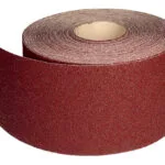 Papier ścierny NovoAbrasive wodoodporny, podkład materiałowy 200 mm x 50 m, P120 7 Papier ścierny NovoAbrasive, wodoodporny, podkład materiałowy, 200 mm x 50 m, P120