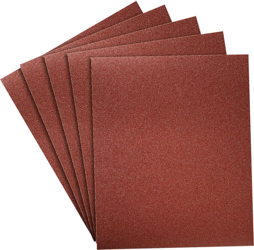 ورق صنفرة NovoAbrasive ذو دعامة قماشية 230 مم × 280 مم، P240، مجموعة من 50 قطعة.