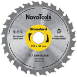 Lama per sega NovoTools 190x20 mm, laminato 24T 5 Lama per sega NovoTools 190x20 mm, laminato 24T