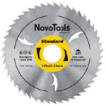 Lama per sega NovoTools 125x22,23 mm, 40T 5 Lama per sega NovoTools 125x22,23 mm, 40T