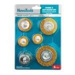 Set di spazzole per trapano NovoTools, 6 pezzi 6 Set di spazzole per trapano NovoTools, 6 pezzi.