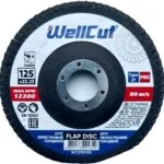 Круг пелюстковий торцевий WellCut 27 125x22,23 мм, P80