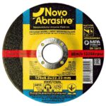 Muela abrasiva NOVOABRASIVE 27 125x8,0x22,23 mm, para metal 7 Disco abrasiva NOVOABRASIVE 27 125x8,0x22,23 mm, para metal