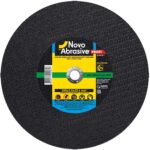 Disco de corte NOVOABRASIVE 41 350 x 3,5 x 25,4 mm, sobre raíl 4 Disco de corte NOVOABRASIVE 41 350 x 3,5 x 25,4 mm, sobre raíl