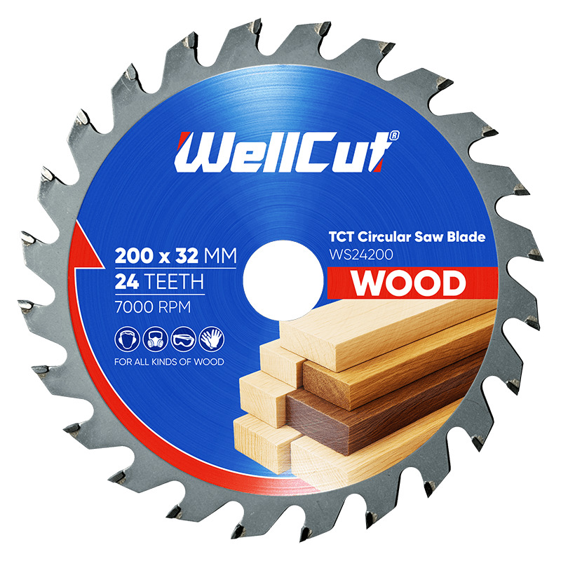 List kružne pile WellCut 200×32, 24T