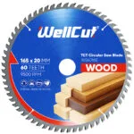 Пильный диск WellCut 165×20, 60T