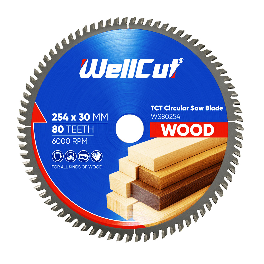WellCut Testere Diski 254×30, 80T