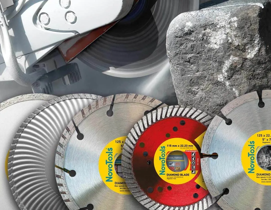 Trois types de disques diamantés : segmentés, monoblocs et turbo