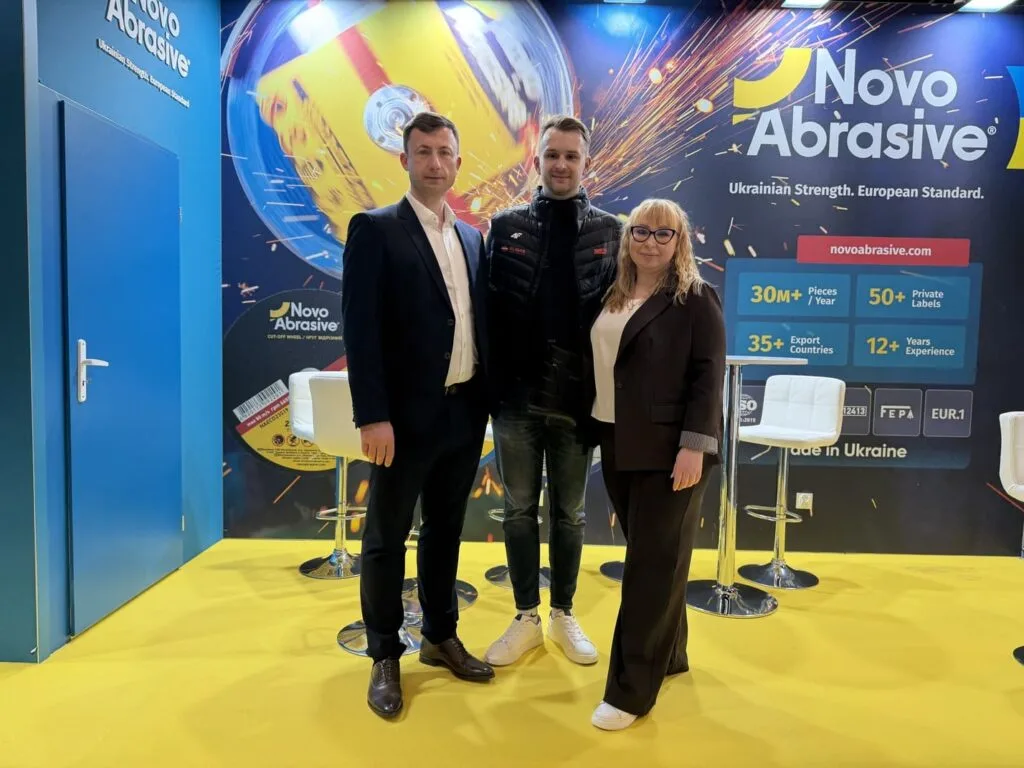 NovoAbrasive на EISENWARENMESSE 2026 — підсумки виставки в Кельні 2 IMG 8907