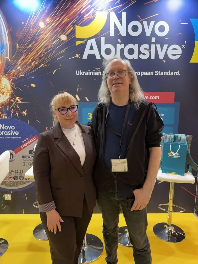 NovoAbrasive на EISENWARENMESSE 2026 — підсумки виставки в Кельні 4 IMG 9068