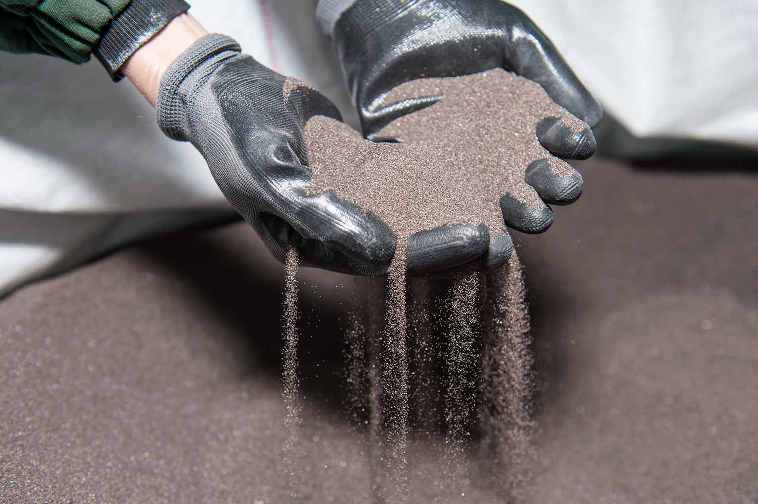 Контроль суміші — зважування компонентів