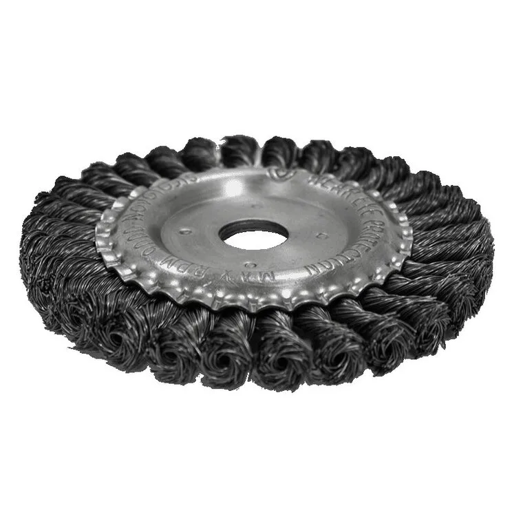 فرشاة NovoTools القرصية (الحلقية) 175×22,2 مم، سلك مجدول