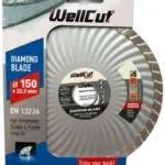 Диск алмазний WellCut 150 x 22,23 мм, Сегмент