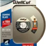 Diamantový kotouč WellCut 150 x 22,23 mm, Dlažba